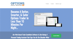 Desktop Screenshot of optionsprofitmastery.com