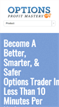 Mobile Screenshot of optionsprofitmastery.com